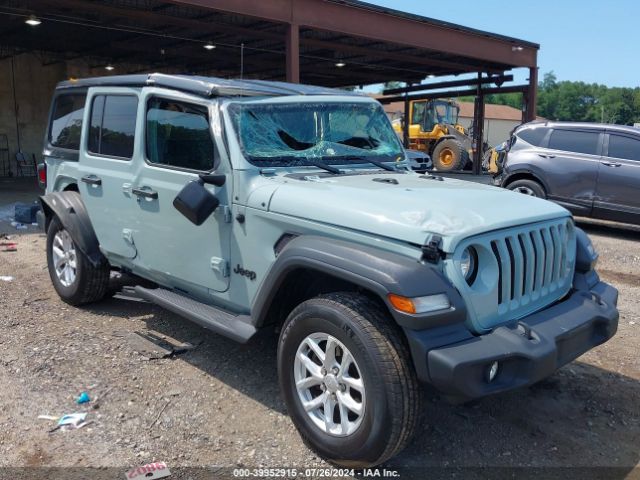 1C4HJXDG4PW616954 Jeep Wrangler 4-door Sport S 4x4