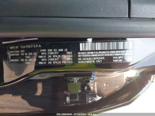ZACNJBC13KPK25476 Jeep Renegade Trailhawk 4x4