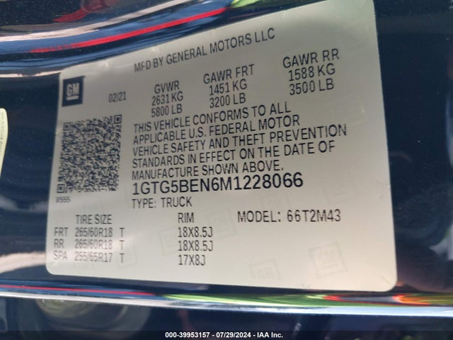 1GTG5BEN6M1228066 GMC Canyon 2wd  Short Box Elevation Standard