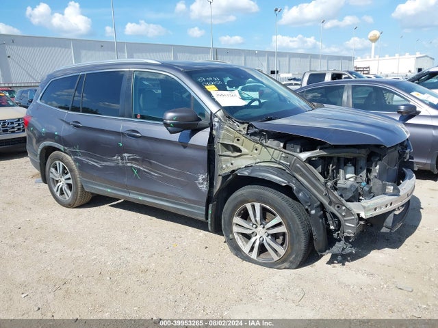 Honda Pilot Ex-l 2016 5FNYF6H82GB504608 Image 1