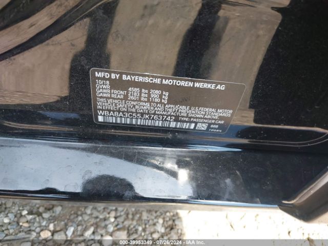 WBA8A3C55JK763742 BMW 320i Xdrive
