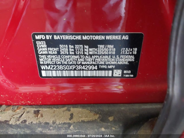 2023 MINI SE COUNTRYMAN WMZ23BS0XP3R42994 Photo 8