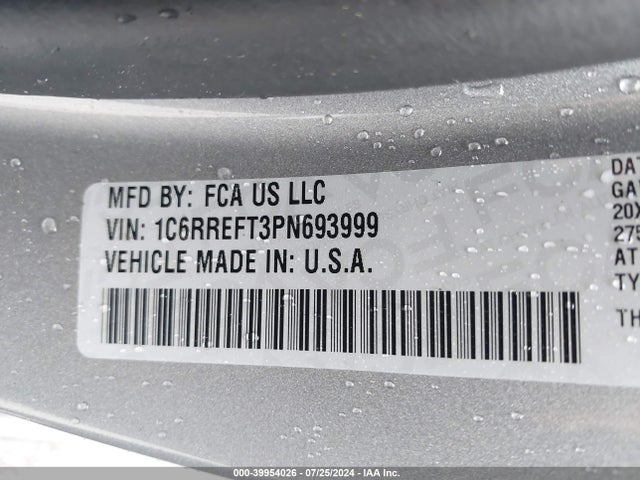 1C6RREFT3PN693999 RAM 1500 Lone Star  4x2 5'7 Box