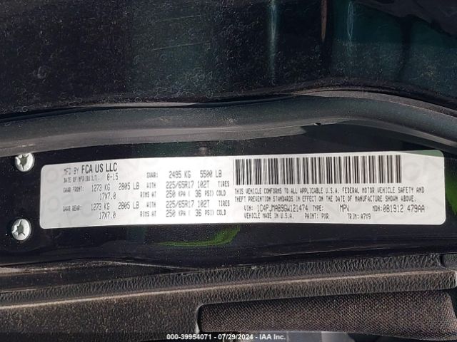 1C4PJMAB9GW121474 Jeep Cherokee Sport