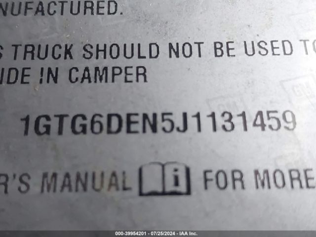 1GTG6DEN5J1131459 GMC CANYON SLT