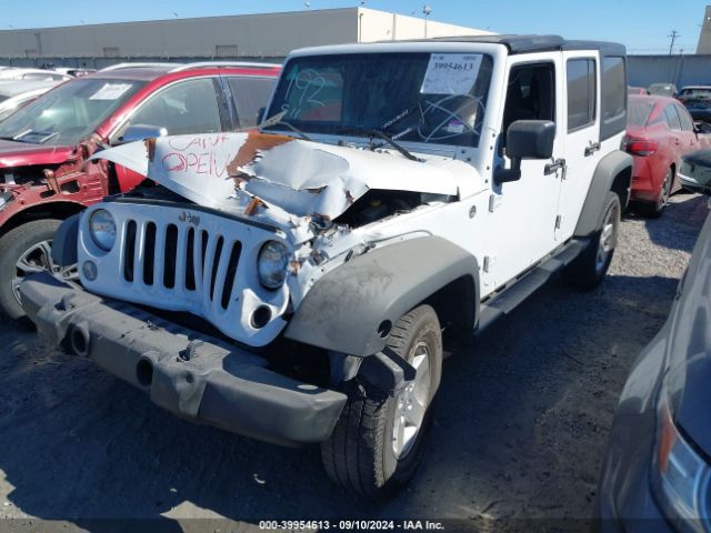 1C4BJWDG0JL819185 Jeep Wrangler Jk Unlimited Sport S 4x4