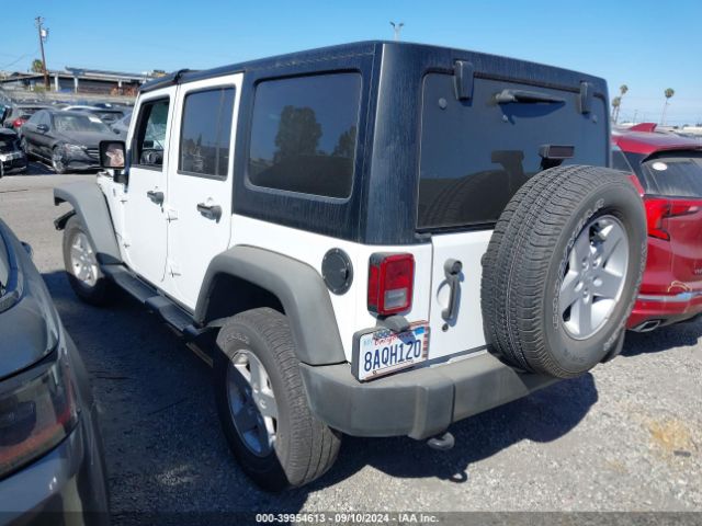 1C4BJWDG0JL819185 Jeep Wrangler Jk Unlimited Sport S 4x4