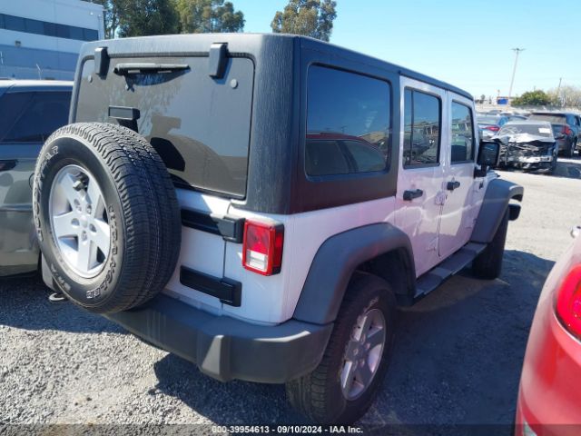 1C4BJWDG0JL819185 Jeep Wrangler Jk Unlimited Sport S 4x4