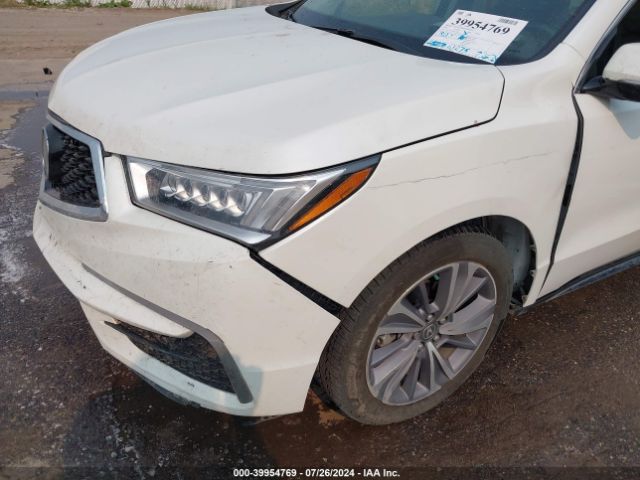 5J8YD4H59JL003981 Acura Mdx Technology Package   Acurawatch Plus Pkg