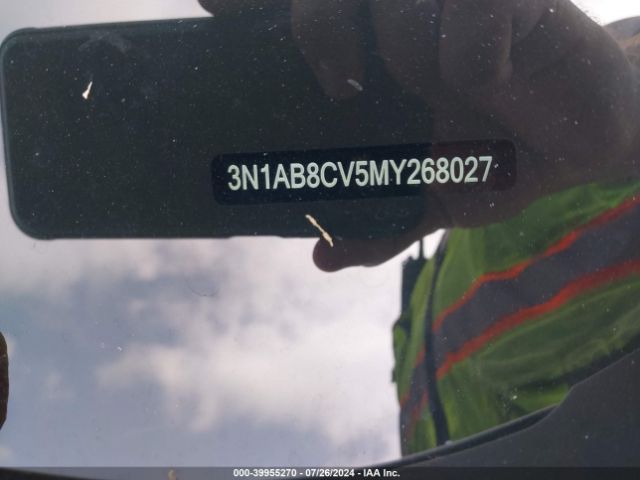 3N1AB8CV5MY268027 Nissan Sentra Sv Xtronic Cvt