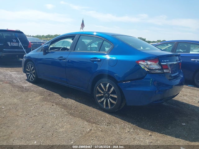 Honda Civic Ex-l 2015 2HGFB2F9XFH508214 Image 3