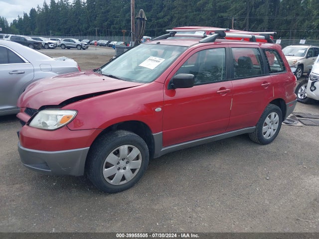 2006 MITSUBISHI OUTLANDER JA4LX31F96U025889 Photo 1