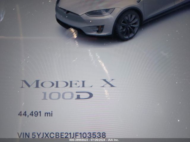 5YJXCBE21JF103538 Tesla Model X 100d/75d/p100d