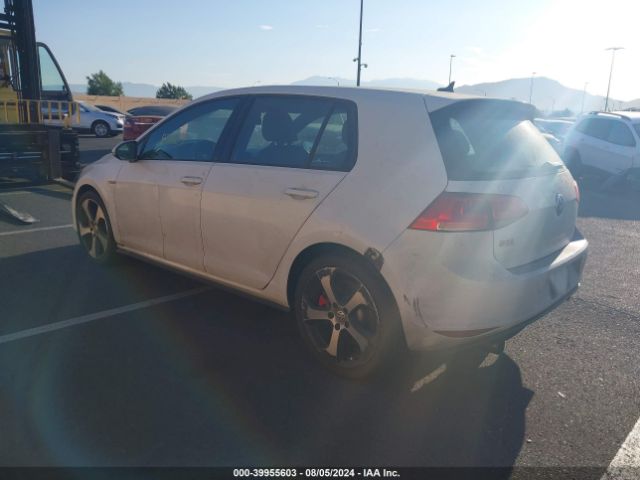 3VW447AU3HM027120 Volkswagen Golf Gti Autobahn 4-door/s 4-door/se 4-door/sport 4-door