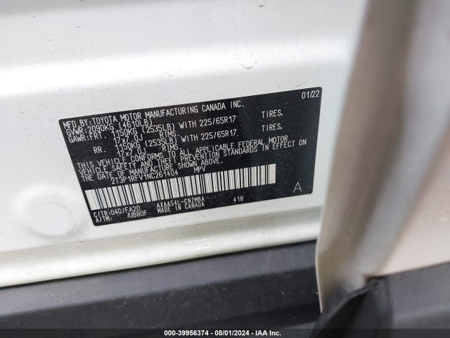 Toyota Rav4 Xle 2022 2T3P1RFV1NC261404 Image 9
