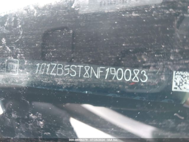 1G1ZB5ST8NF190083 Chevrolet Malibu Fwd Ls
