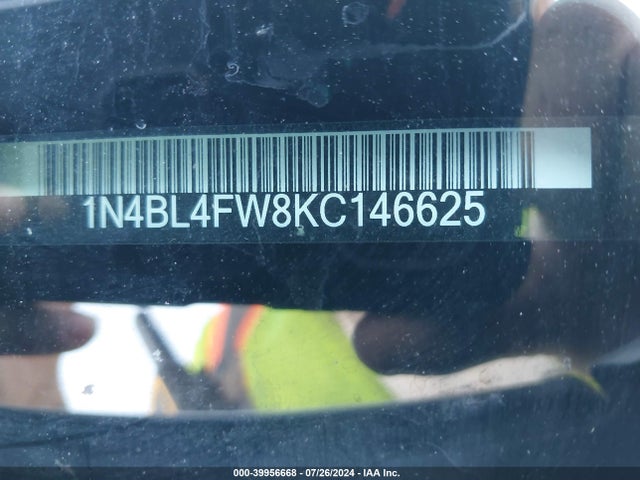 Nissan Altima 2.5 Platinum 2019 1N4BL4FW8KC146625 Image 9