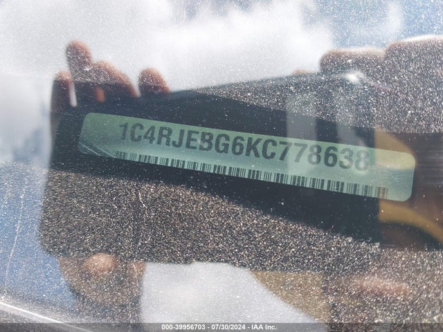1C4RJEBG6KC778638 Jeep Grand Cherokee Limited 4x2