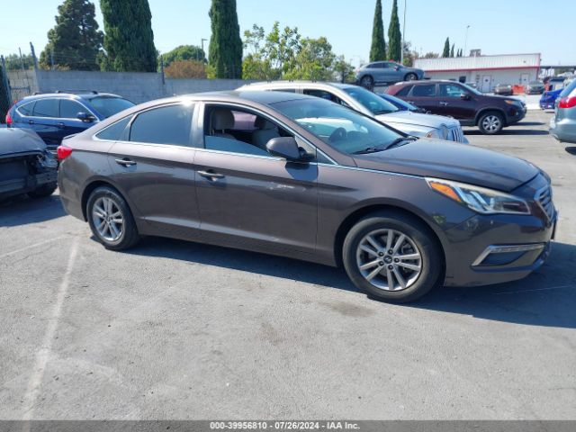 5NPE24AF8FH259163 Hyundai SONATA SE