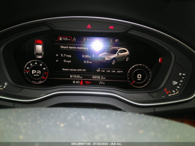 WA1ANAFY9J2014360 Audi Q5 2.0t Premium/2.0t Tech Premium