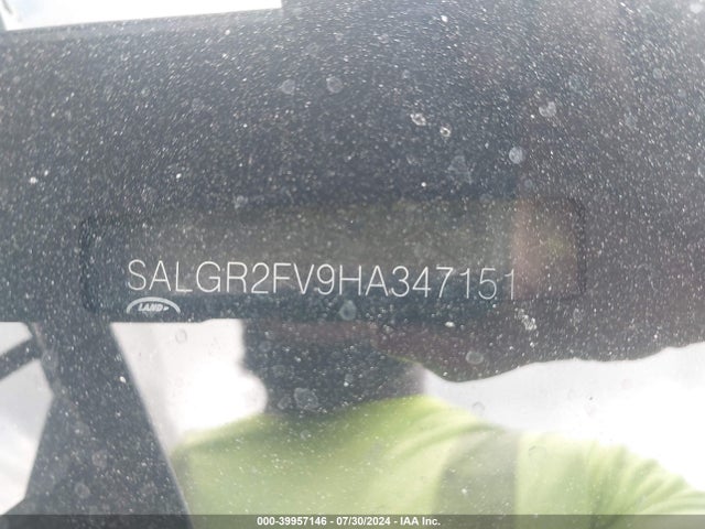 SALGR2FV9HA347151 Land Rover Range Rover 3.0l V6 Supercharged
