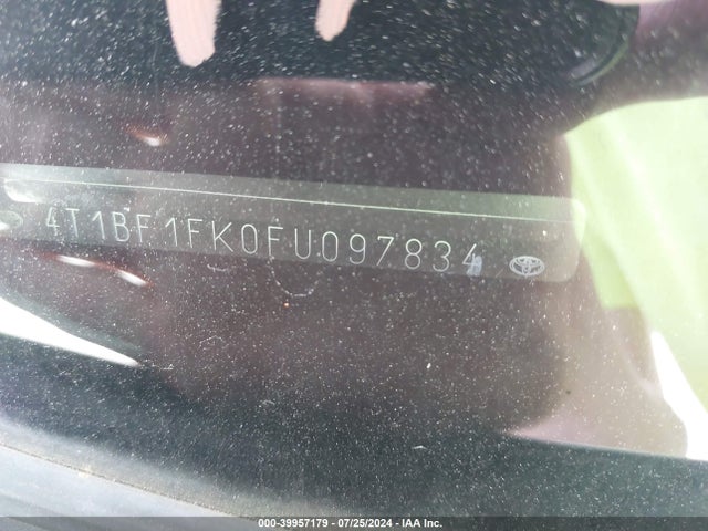 Toyota CAMRY LE 2015 4T1BF1FK0FU097834 Image 9