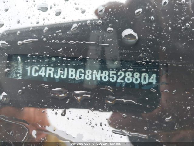 1C4RJJBG8N8528804 Jeep Grand Cherokee L Limited 4x2