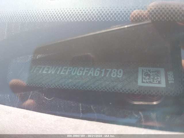 1FTEW1EP0GFA61789 Ford F-150 Xlt