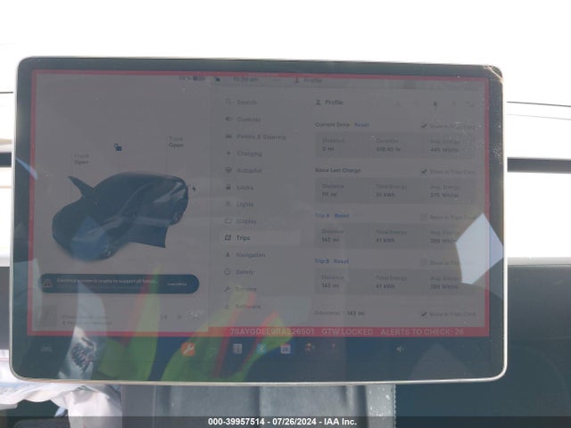 2024 TESLA MODEL Y 7SAYGDEE9RA226501 Photo 6