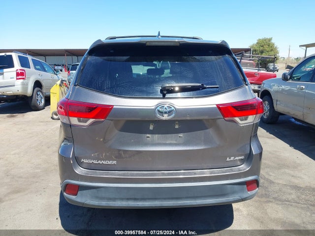 Toyota Highlander Le/le Plus 2017 5TDBZRFH5HS421284 Image 16