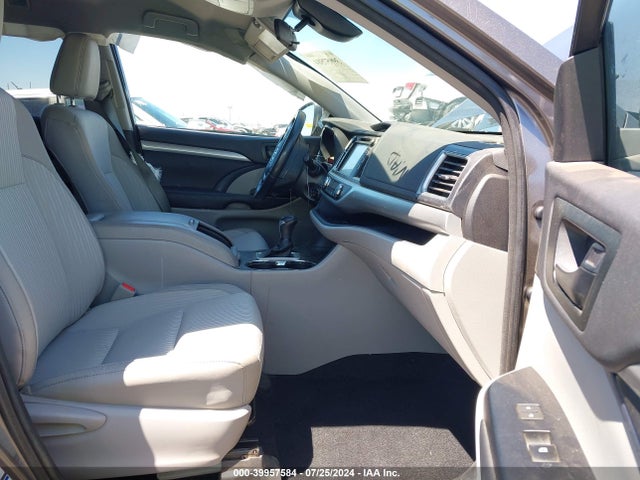 Toyota Highlander Le/le Plus 2017 5TDBZRFH5HS421284 Image 5