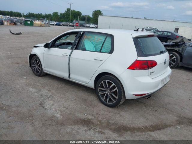 3VW217AU9HM060073 Volkswagen Golf S/tsi Se 4-door/tsi Sel 4-door/tsi Wolfsburg Edition 4-door