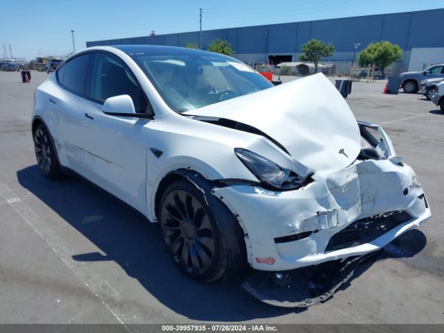 7SAYGDEF6PF701207 Tesla Model Y Awd/performance Dual Motor All-wheel Drive