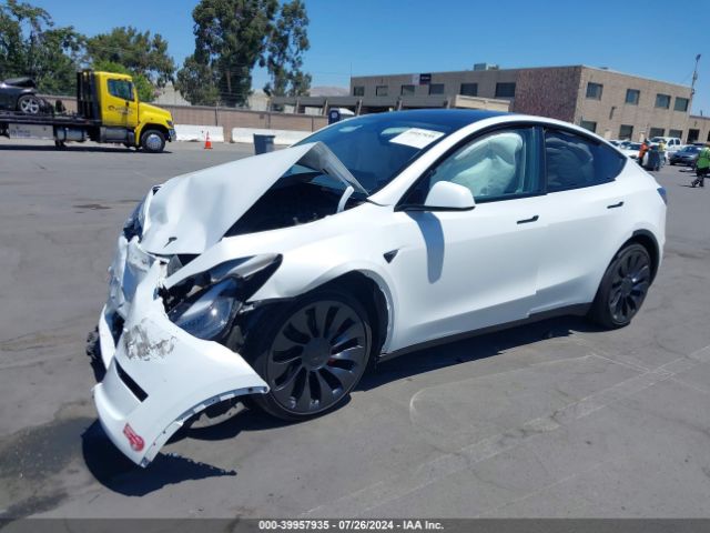 7SAYGDEF6PF701207 Tesla Model Y Awd/performance Dual Motor All-wheel Drive