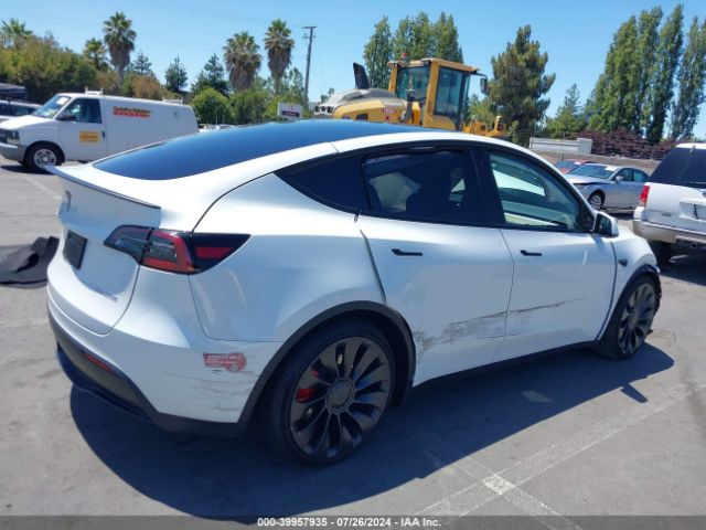 7SAYGDEF6PF701207 Tesla Model Y Awd/performance Dual Motor All-wheel Drive