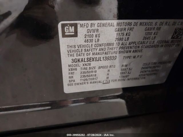 3GKALSEX0JL139339 GMC Terrain Denali