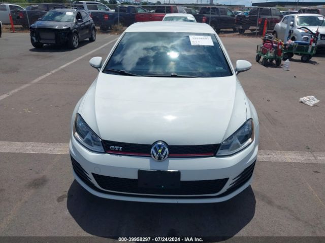 3VW5T7AU0HM065069 Volkswagen Golf Gti Autobahn 4-door/s 4-door/se 4-door/sport 4-door