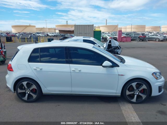 3VW5T7AU0HM065069 Volkswagen Golf Gti Autobahn 4-door/s 4-door/se 4-door/sport 4-door