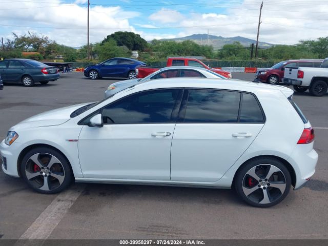 3VW5T7AU0HM065069 Volkswagen Golf Gti Autobahn 4-door/s 4-door/se 4-door/sport 4-door