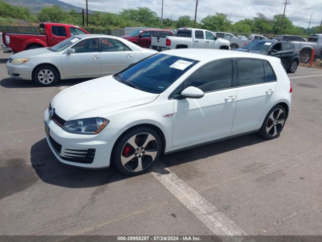 3VW5T7AU0HM065069 Volkswagen Golf Gti Autobahn 4-door/s 4-door/se 4-door/sport 4-door