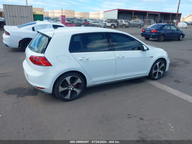 3VW5T7AU0HM065069 Volkswagen Golf Gti Autobahn 4-door/s 4-door/se 4-door/sport 4-door
