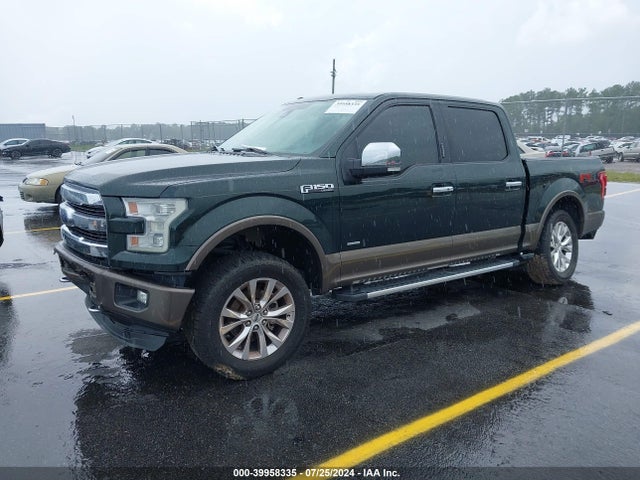 Ford F-150 Lariat 2015 1FTEW1EG6FFC02802 Image 2