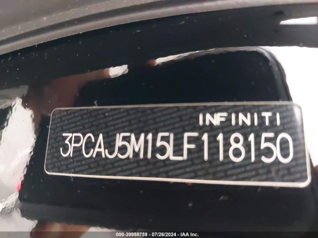 3PCAJ5M15LF118150 Infiniti Qx50 Luxe