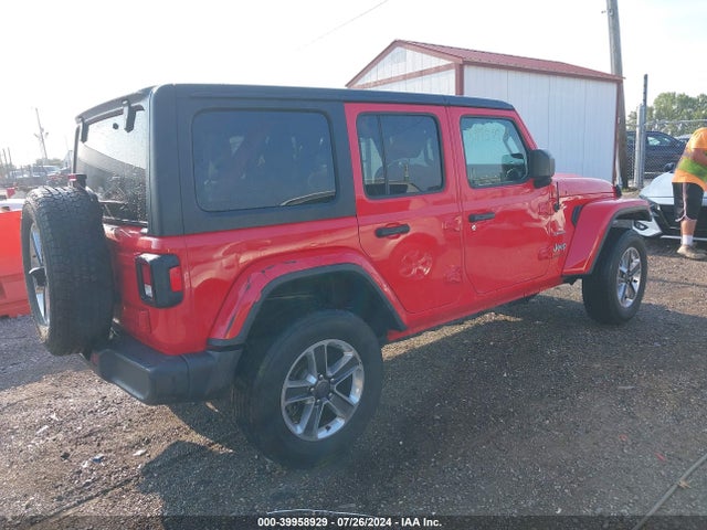 1C4HJXEG6JW155276 Jeep Wrangler Unlimited Sahara 4x4