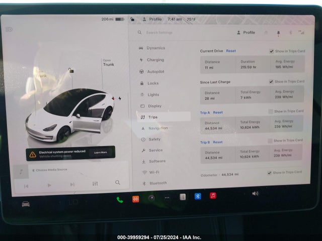 Tesla Model 3 Long Range Dual Motor All-wheel Drive 2022 5YJ3E1EB7NF210831 Image 7