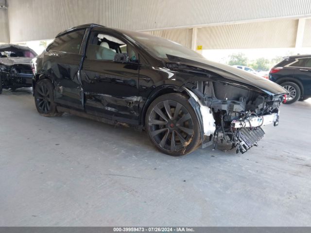2022 TESLA MODEL X 7SAXCBE65NF340660