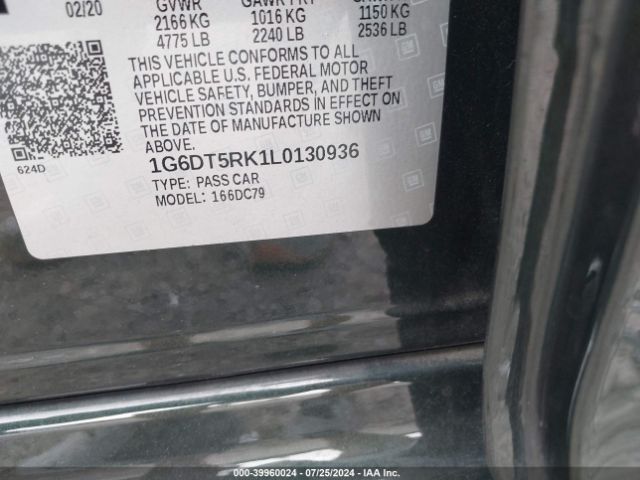 2020 CADILLAC CT5 1G6DT5RK1L0130936 Photo 8