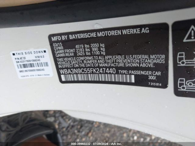 WBA3N9C55FK247440 BMW 428i Xdrive
