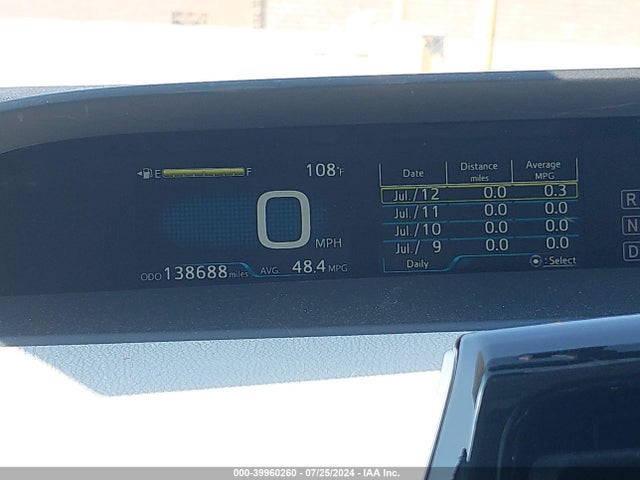 Toyota Prius Two 2016 JTDKBRFU9G3015204 Image 7