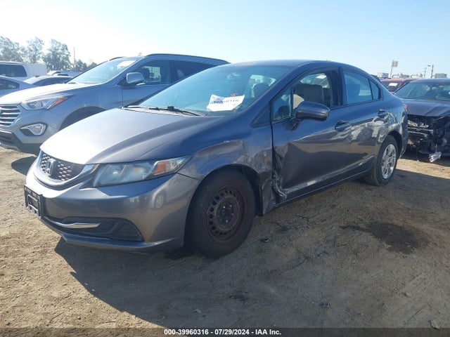 Honda Civic Lx 2014 19XFB2F57EE223900 Image 2